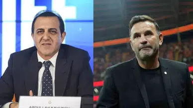 Galata Köprüsü’nde Filistin yürüyüşüne Okan Buruk ve Abdullah Kavukcu da katıldı