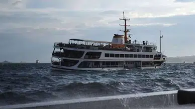 Olumsuz hava İstanbul’da vapur seferlerini vurdu: Bazı hatlarda iptal
