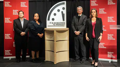 Kıyamet saati güncellendi: Sadece 85 saniyemiz kaldı!