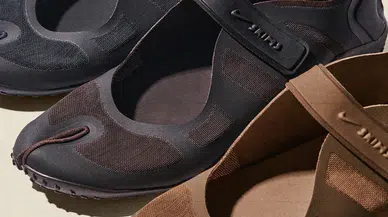 Nike ve SKIMS, 90'ların kült klasiği Air Rift'i minimalist bir dokunuşla yeniden yorumluyor