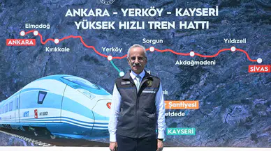 Ankara-Kayseri hattında geri sayım: Hızlı trenle ulaşım 105 dakikaya iniyor