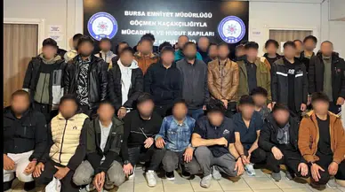 Bursa'da kaçak göçmen ağına ağır darbe: 11 organizatör yakalandı