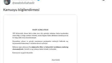 Adalet Bakanı Gürlek'ten Ahmet Şık'a yargı yolu: İftira ve hakaret iddiasıyla dava açıldı