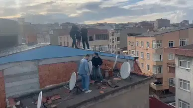 Çatı katında nefes kesen kovalamaca: 5 ayrı suçtan aranan şüpheli kıskıvrak yakalandı