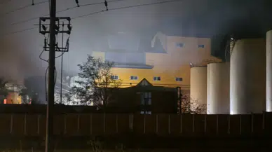 Bandırma'da kabus dolu gece: Yağ fabrikasını küle çeviren yangın saatler sonra söndürüldü