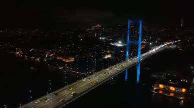 İstanbul'un gerdanlıkları Türk Dünyası Günü için ışık saçtı