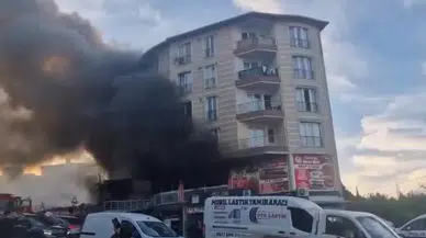 Arnavutköy'de korku dolu anlar: Restoran alevlere teslim oldu