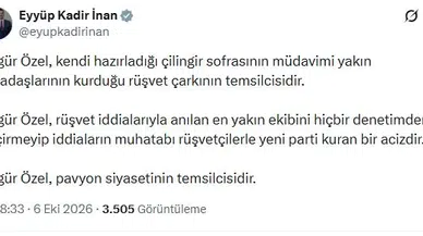 AK Parti'den Özgür Özel'e sert çıkış: Rüşvet iddiaları üzerinden ağır ithamlar