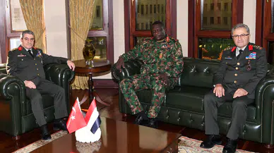 Ankara'da kritik askeri temas: Sudanlı komutan Genelkurmay'da ağırlandı