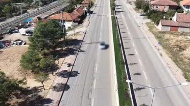 Dron denetiminden kaçmak isterken servet değerinde ceza yedi