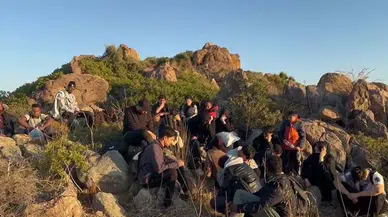 Bodrum kıyılarında hareketli saatler: 34 düzensiz göçmen yakalandı