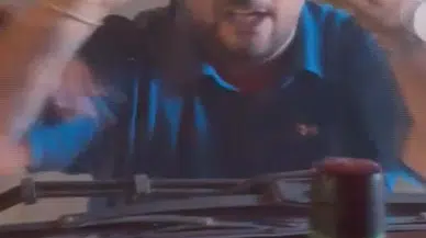 Trafikte dehşet anları: Servis şoföründen meslektaşına ölüm tehdidi