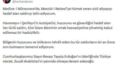 İletişim Başkanı Duran'dan Medine'deki saldırıya sert tepki: İslam dünyasının huzuruna kastettiler