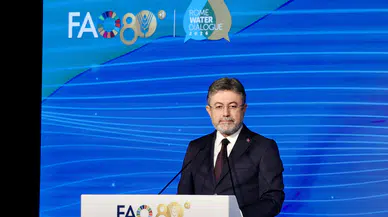 Bakan Yumaklı'dan Roma'da kritik su ve gıda güvenliği mesajı