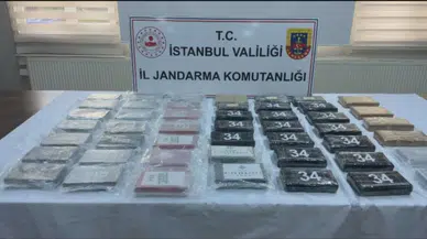 İstanbul'da zehir tacirlerine jandarma darbesi: 50 kilo kokain yakalandı