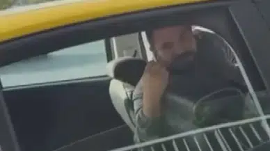 Taksici ile yolcular arasında 'bagaj yardımı' gerilimi: Yolun ortasında indirdi