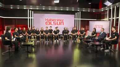 Bakan Tekin'den genç iletişimcilere ziyaret: Haberimiz Olsun projesinde buluştular
