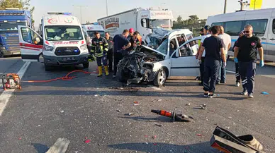 Tarsus yolunda acı bilanço: TIR'a çarpan araçtaki karı koca hayatını kaybetti
