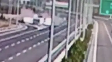 Manisa'daki facianın güvenlik kamerası görüntüleri ortaya çıktı: Geri manevra ölüm getirdi