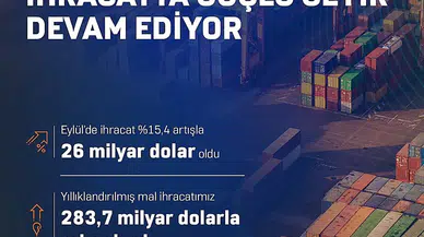 İhracatta tarihi zirve: Bakan Kacır'dan ekonomi mesajı