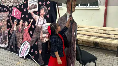 Minik Meryem'in Cumhuriyet Bayramı'ndaki duygu dolu anları