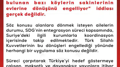 Dezenformasyonla Mücadele Merkezi'nden Resulayn iddialarına sert yanıt