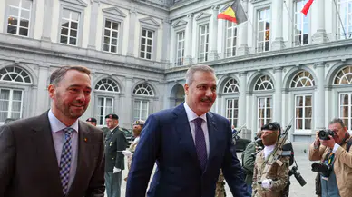 Brüksel'de kritik zirve: Bakan Fidan Belçikalı mevkidaşıyla bir araya geldi
