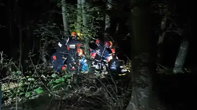 Yalova'da ormanlık alanda kaybolan yaşlı adam termal dron sayesinde kurtarıldı
