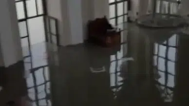 Kağıthane'de sağanak felaketi: Tarihi Sadabad Camii sular altında kaldı