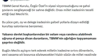 AK Parti'den Meclis'i terk eden muhalefete sert tepki: Siyasi vizyonsuzluk örneği