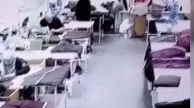 Kentsel dönüşüm faciasına ramak kaldı: Yıkılan binanın parçaları atölyeyi delip geçti