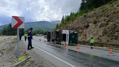 Isparta'da otobüs faciası: Yedek şoför hayatını kaybetti
