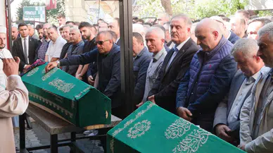 Maltepe'deki faciada yaşamını yitiren kardeşler gözyaşlarıyla uğurlandı