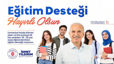 Ümraniye'de üniversiteli gençlere 20 bin liralık eğitim müjdesi