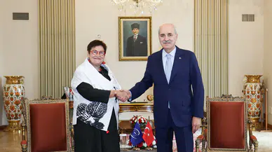 Numan Kurtulmuş'tan AKPM Başkanı Bayr'a kritik mesajlar: Terörsüz Türkiye ve Filistin gündemi