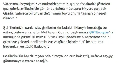 Bakan Çiftçi'den gazilere anlamlı ziyaret: Vefa vurgusu yaptı