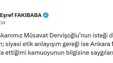 İYİ Parti'de 'Ne mutlu Türk'üm diyene' krizi: Ahmet Eşref Fakıbaba istifa etti