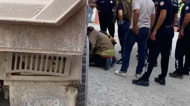 Antakya'da feci kaza: Hafriyat kamyonu motosikletliyi hayattan kopardı