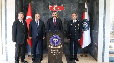 Bakan Çiftçi'den Samsun'daki polis adaylarına yakın markaj