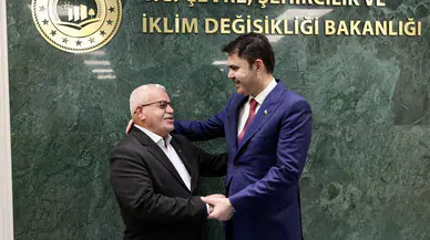 Depremin acı tanığı Bayram Kahraman Bakan Kurum'un konuğu oldu