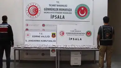 İpsala'da zehir tacirlerine geçit yok: Binlerce hap ele geçirildi