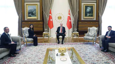 Külliye'de kritik temas: Erdoğan'ın konuğu Mirziyoyeva oldu