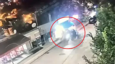 Tunceli'de dehşet anları: Kontrolden çıkan araç yayaların arasına daldı