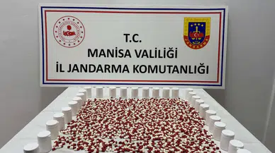 Manisa jandarmasından zehir tacirlerine çifte darbe: On binlerce hap yakalandı