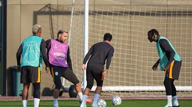 Dev randevu öncesi Galatasaray'da taktik prova