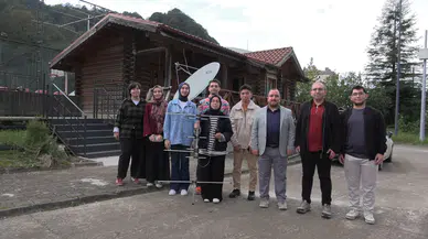KTÜ'lü öğrencilerden uzayda büyük başarı: İstasyon sinyallerini yakalayıp ödül aldılar