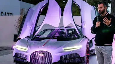 Bugatti Chiron’u çalındı, sahibi Porsche’siyle peşine düştü