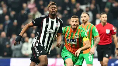 Beşiktaş ile Alanyaspor 2-2 berabere kaldı