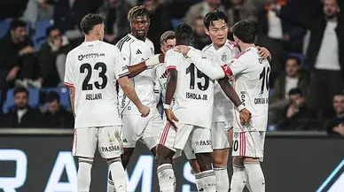 Beşiktaş deplasmanda Başakşehir'i 3-2 yendi