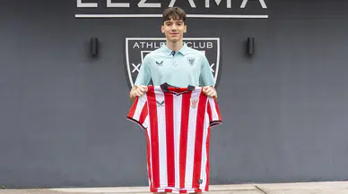 Bask kulübü Athletic Bilbao'nun tarihindeki ilk Türk oyuncu, Tayfun Korkut’un oğlu Efe Korkut oldu!